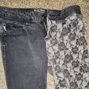 Royal bones half and half jeans